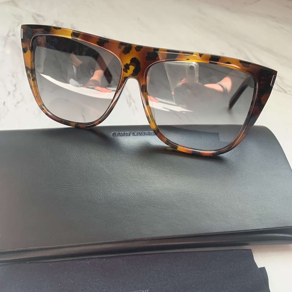 Authentic Saint Laurent Flat Top Sunglasses